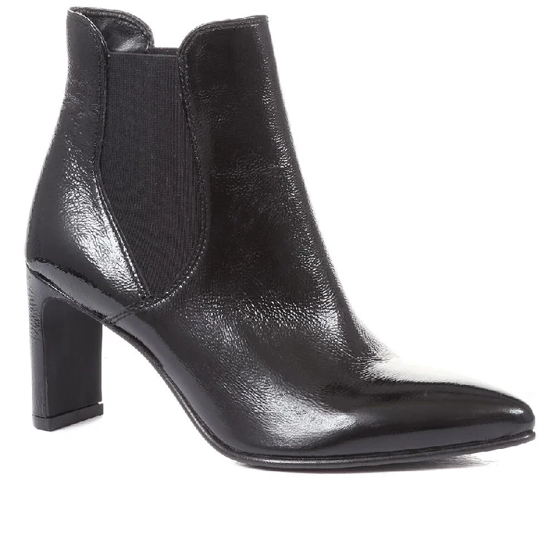 women’s high heels for work attire -Calliope Heeled Ankle Boots - CALLIOPE / 322 540