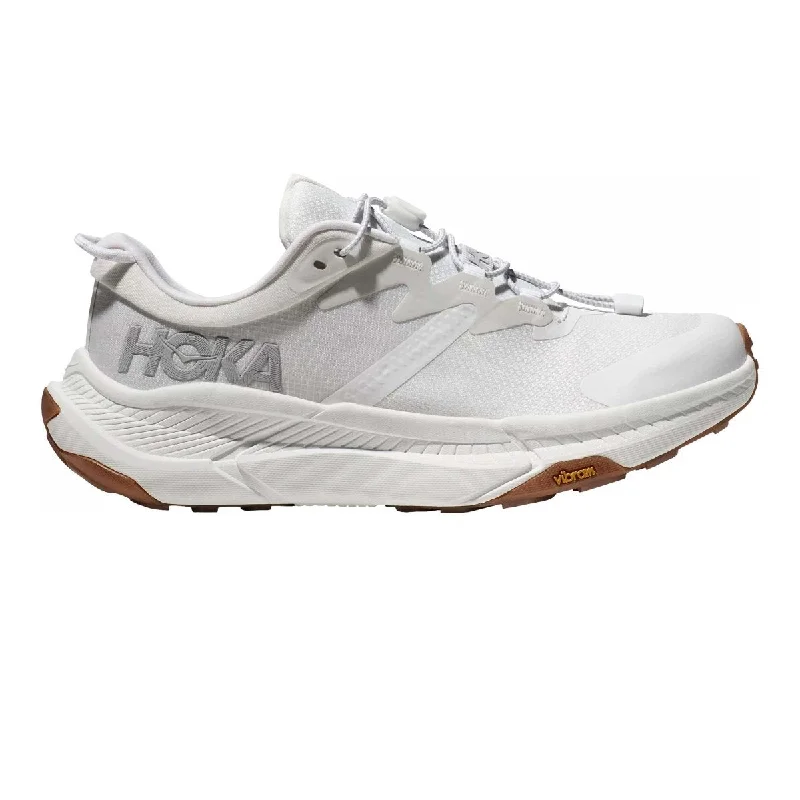 trendy women’s flat shoes for casual style -Hoka One One Women's Transport White/White