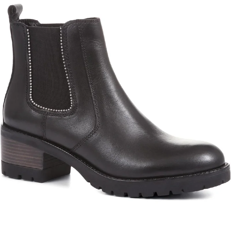 comfortable women’s orthopedic shoes for all-day wear -Mena Heeled Chelsea Boots - MENA / 322 405