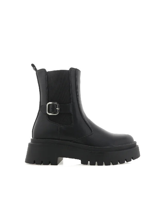 women’s designer boots for winter 2025 -FILIP - BLACK