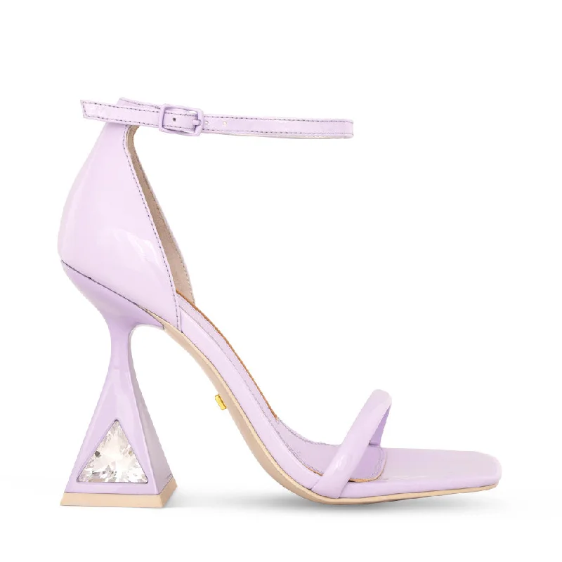 women’s open-toe shoes for summer -AMIE ICE LILAC SANDALS