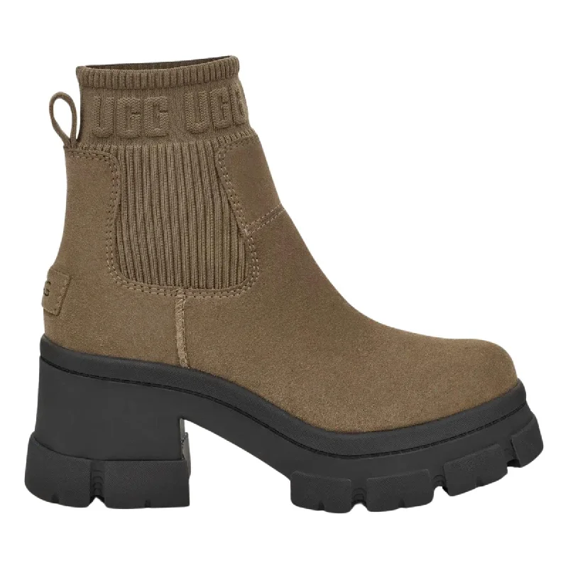 comfortable women’s shoes for long commutes -UGG Women's Brooklyn Chelsea Hickory Waterproof