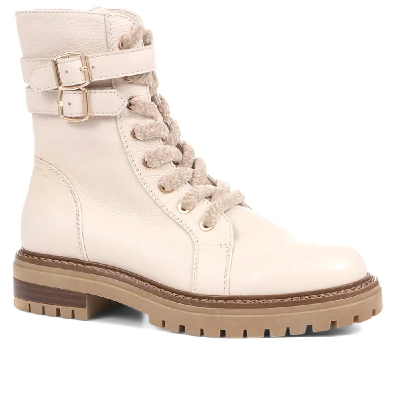 women’s chic sneakers for casual weekends -Simonetta Biker Boots - SIMONETTA / 322 842