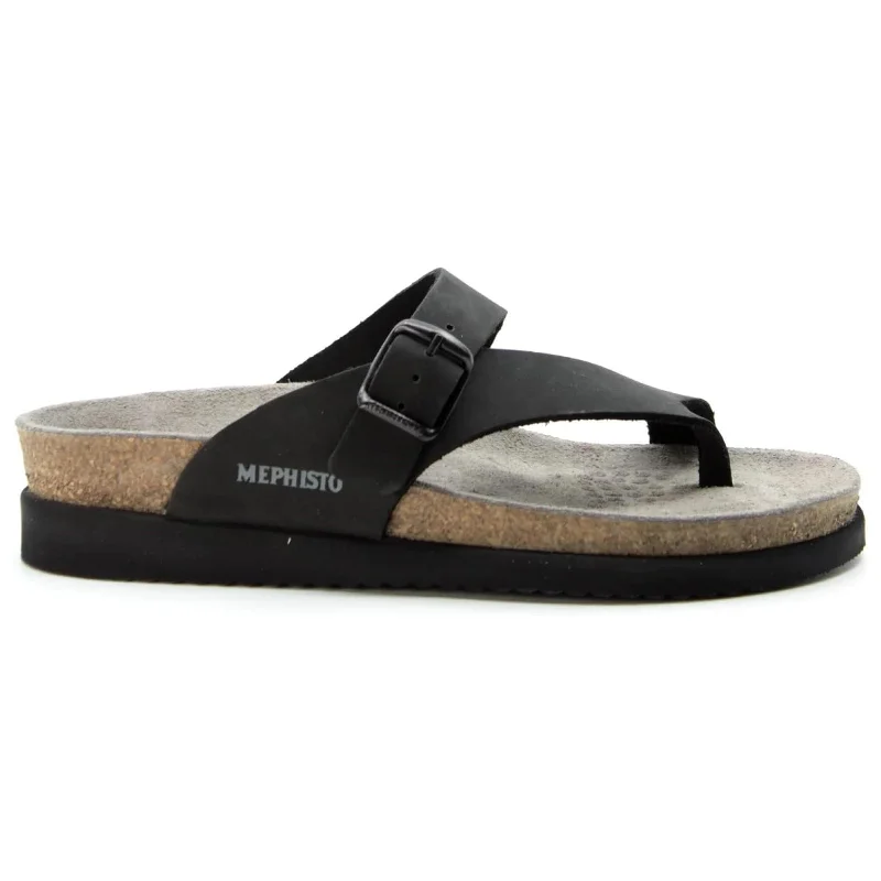 women’s summer sandals with straps -Helen Nubuck Leather Women's Slide Sandals