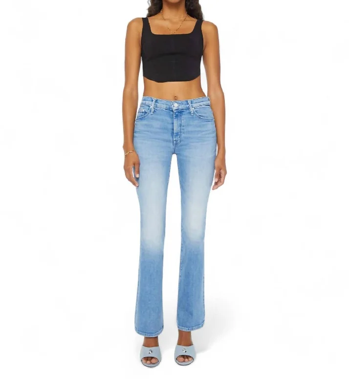 affordable women’s casual tops for daily wear -The Weekender Jean In Mediterranean Muse