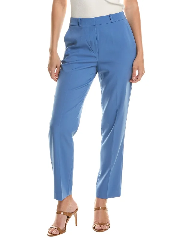 comfortable women’s sweatpants for lounging -Elie Tahari Slim Straight Pant