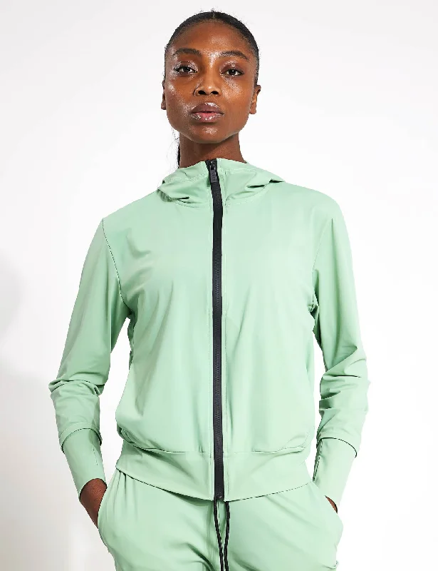 casual women’s pants for warm weather -Airla Jacket - Old Green