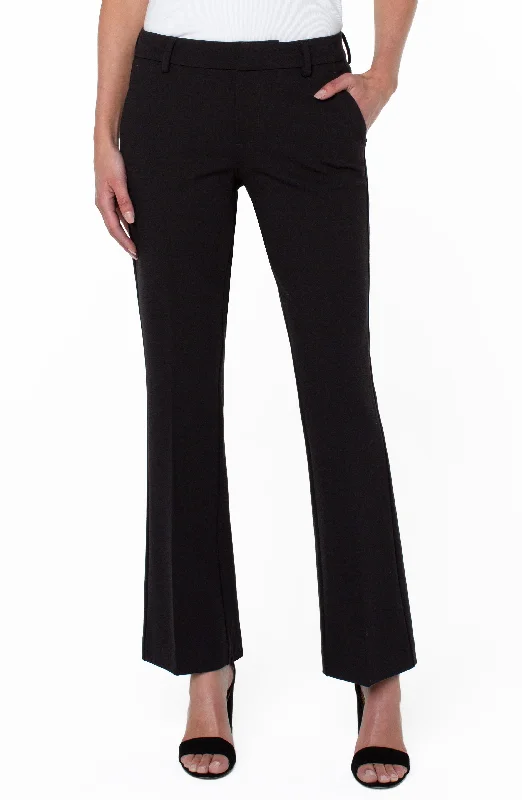 women’s chic outerwear for chilly days -KELSEY FLARE TROUSER