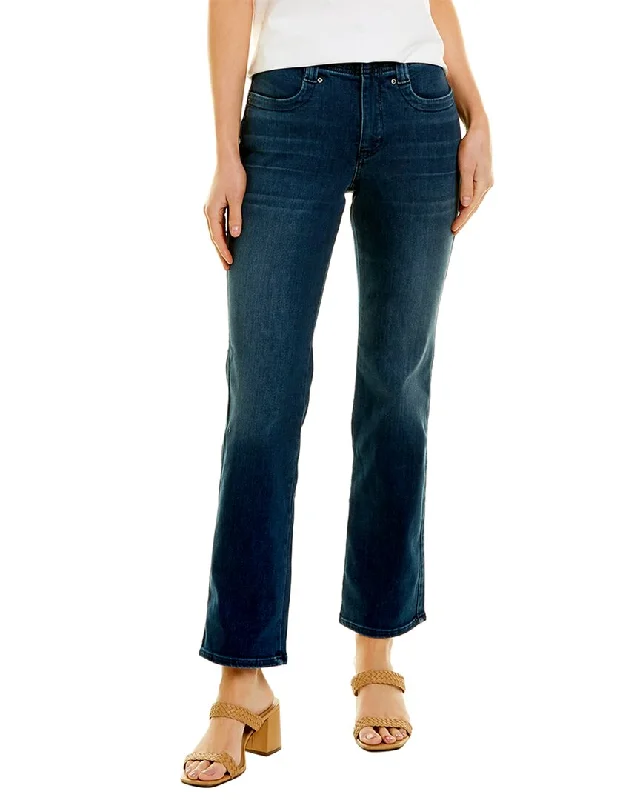 women’s trendy blouses for casual outings -NYDJ Petite Marilyn Saybrook High-Rise Straight Jean