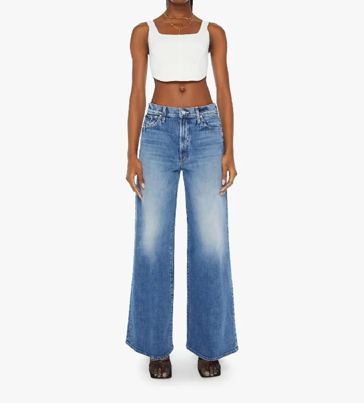 women’s pants with high-waisted designs -Ditcher Roller Zip Skimp Jeans In Music In The Medium