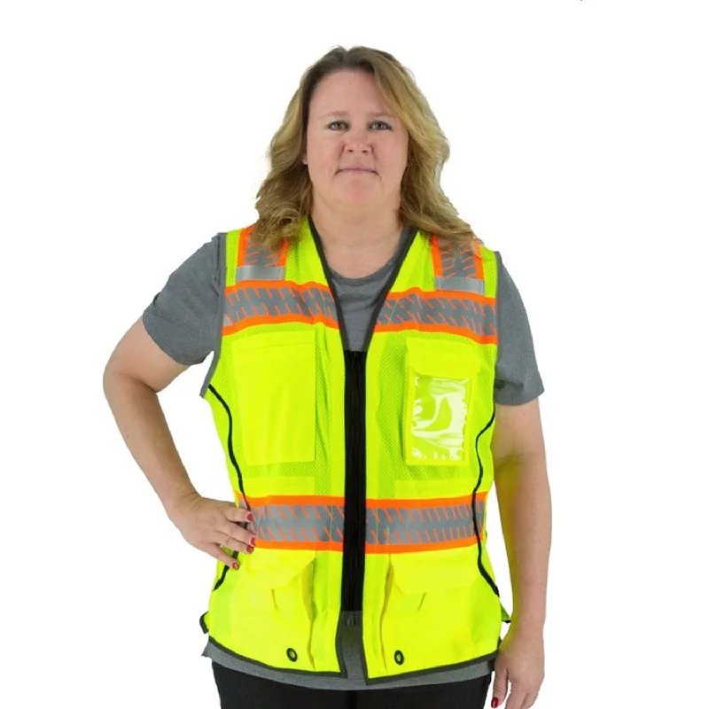 best women’s dresses for everyday wear -Majestic Women's Class 2 Hi-Vis Mesh Vest