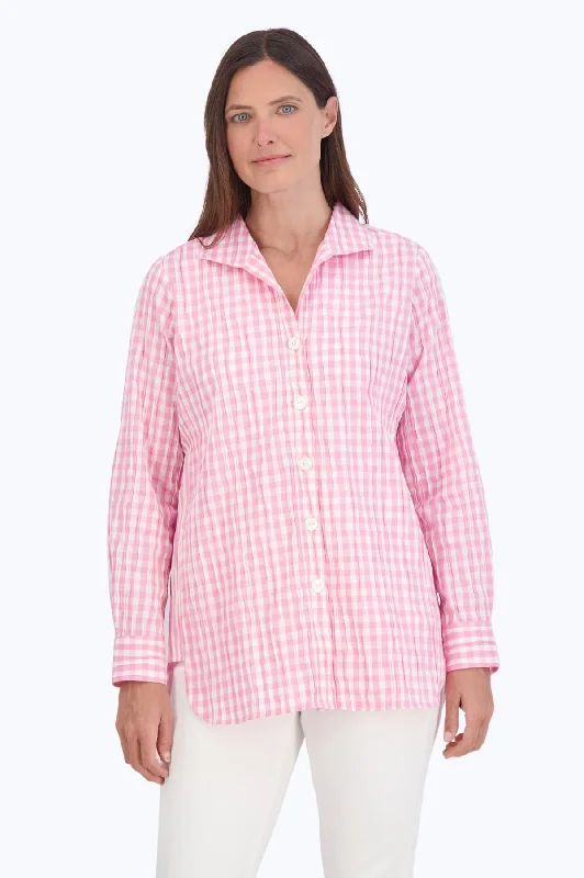 Shell Pink Gingham