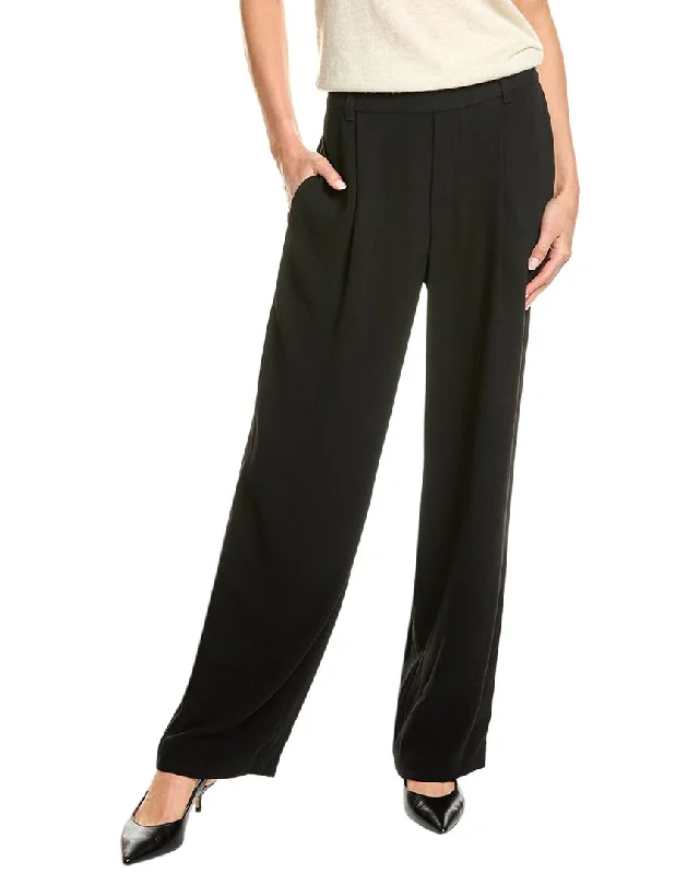 women’s stylish cardigans for layering -Vince Straight Pull-On Pant