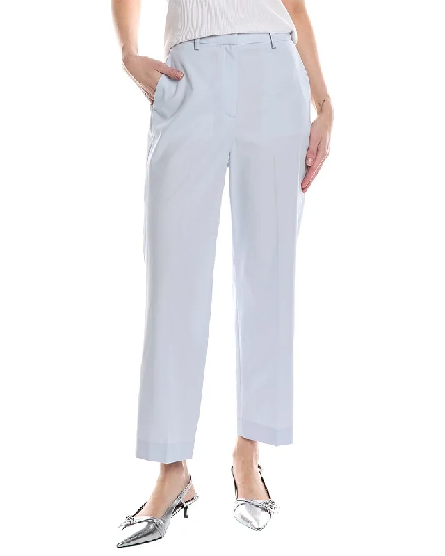 women’s skirts for office attire -Theory High-Waist Straight Pant