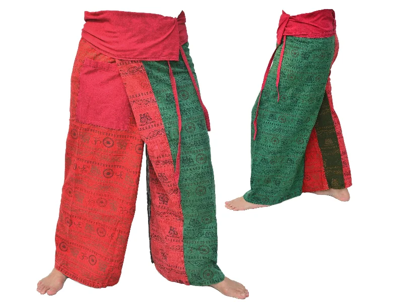 elegant women’s shoes for formal events -Thai Fisherman Pants Thai Pants Lounge Pants Wrap Pants Men Women 1 pocket