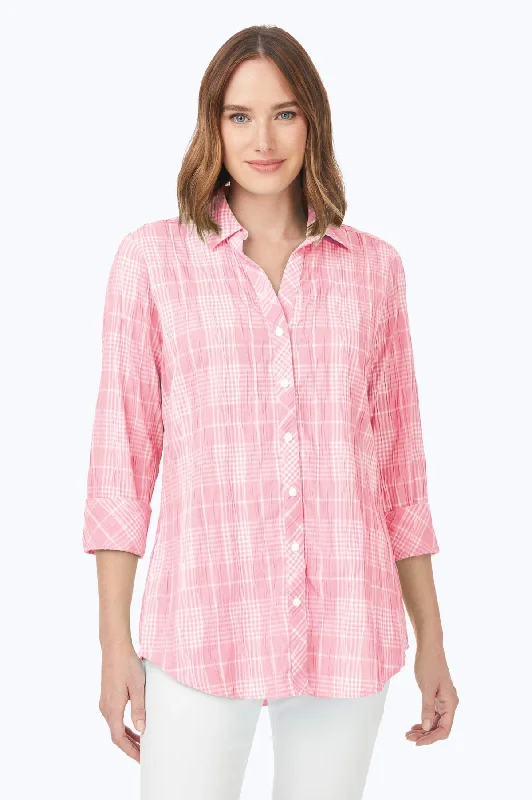 Pink Champagne Beach Plaid