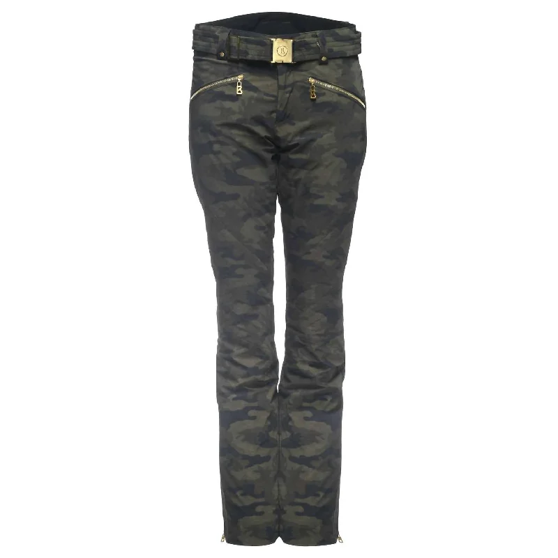 women’s workout wear for comfortable fitness -Franzi2 Ski Pant In Dark Camo