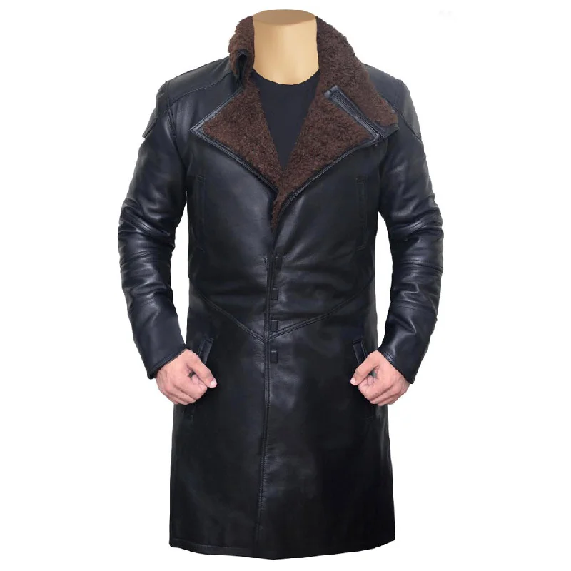 women’s stylish cardigans for layering -Ryan Gosling's Blade Runner 2049 Trench Coat