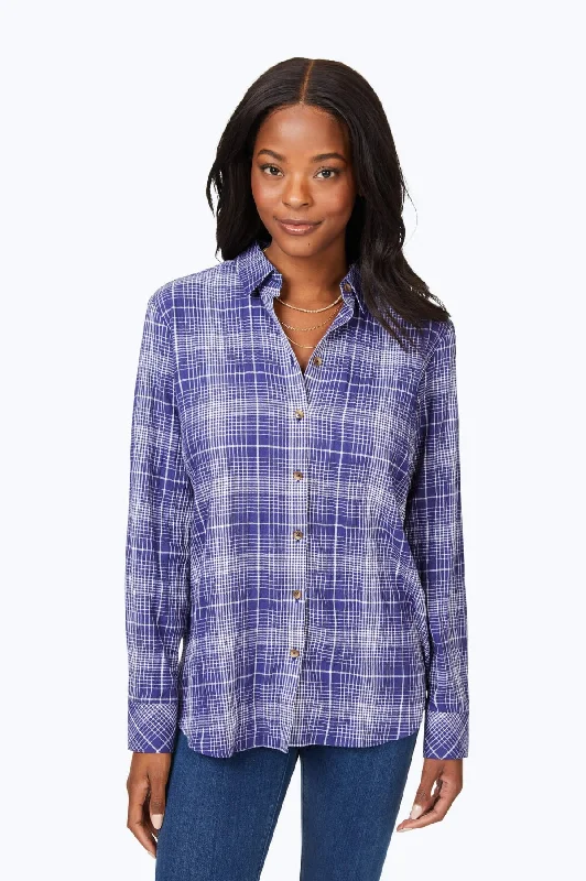 Indigo Plaid Perfection