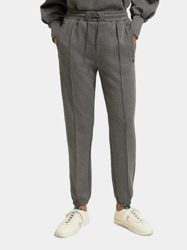 stylish women’s suits for business casual wear -Tailored sweatpants