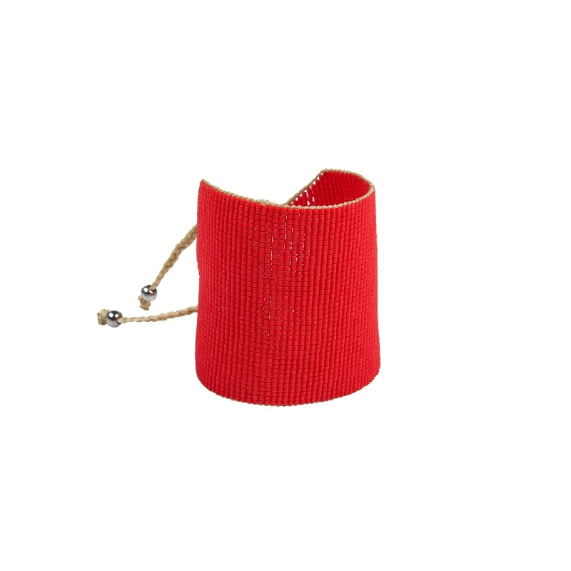 fashionable women’s outerwear for winter -Inti Bracelet - Red