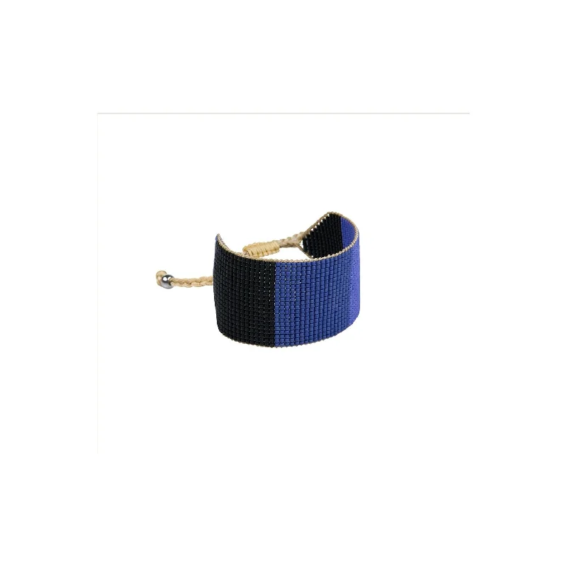 stylish women’s overcoats for cold weather -Samay Bracelet - Blues