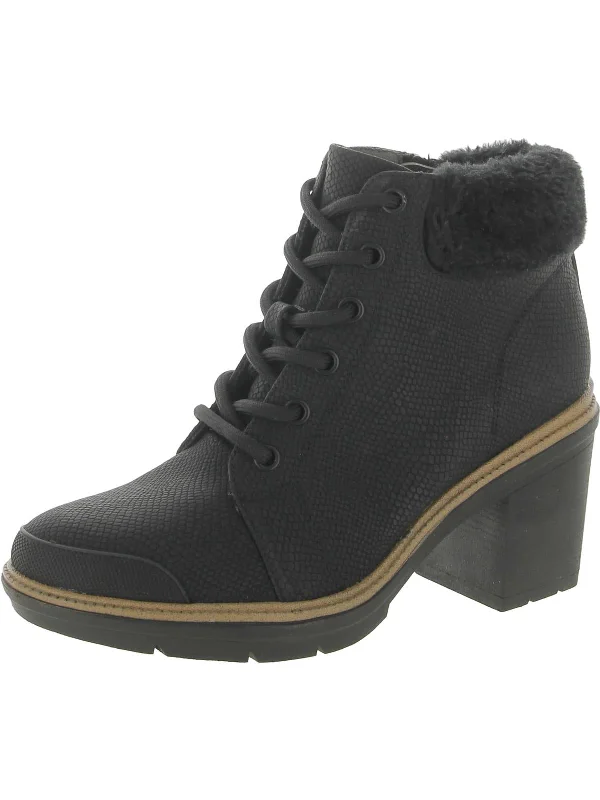 women’s boots for rainy weather -For The Love Womens Ankle Boots