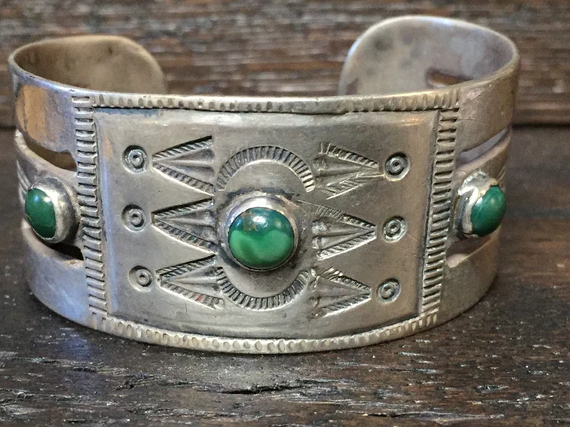 custom women’s bracelets for personalized gifts -Early Navajo Cuff 1920's