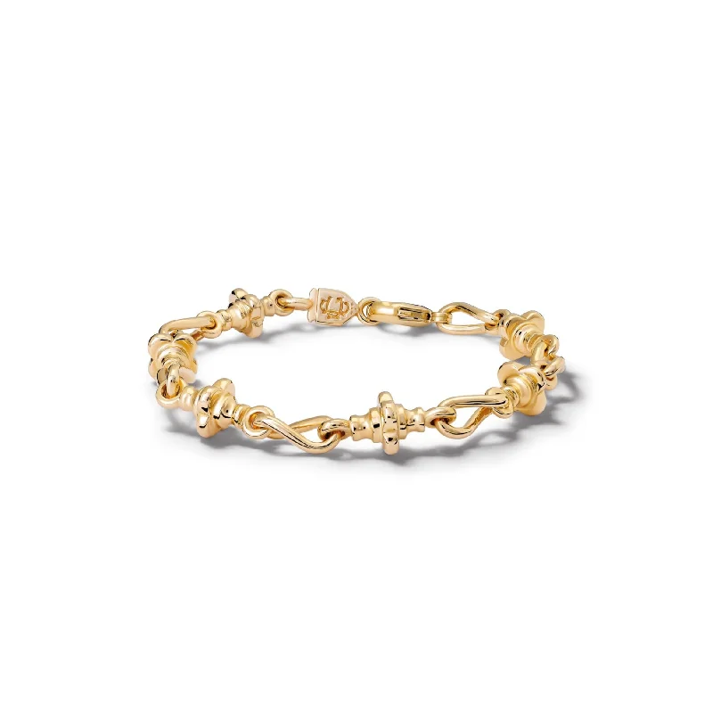 luxurious women’s diamond bracelets for special events -William & Mary Bracelet Yellow Gold