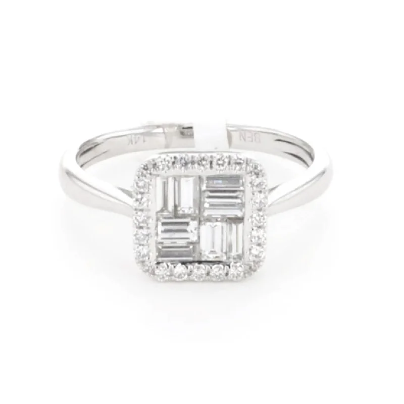 women’s delicate jewelry for minimalist style -0.16 ctw Diamond Ring | M10268515