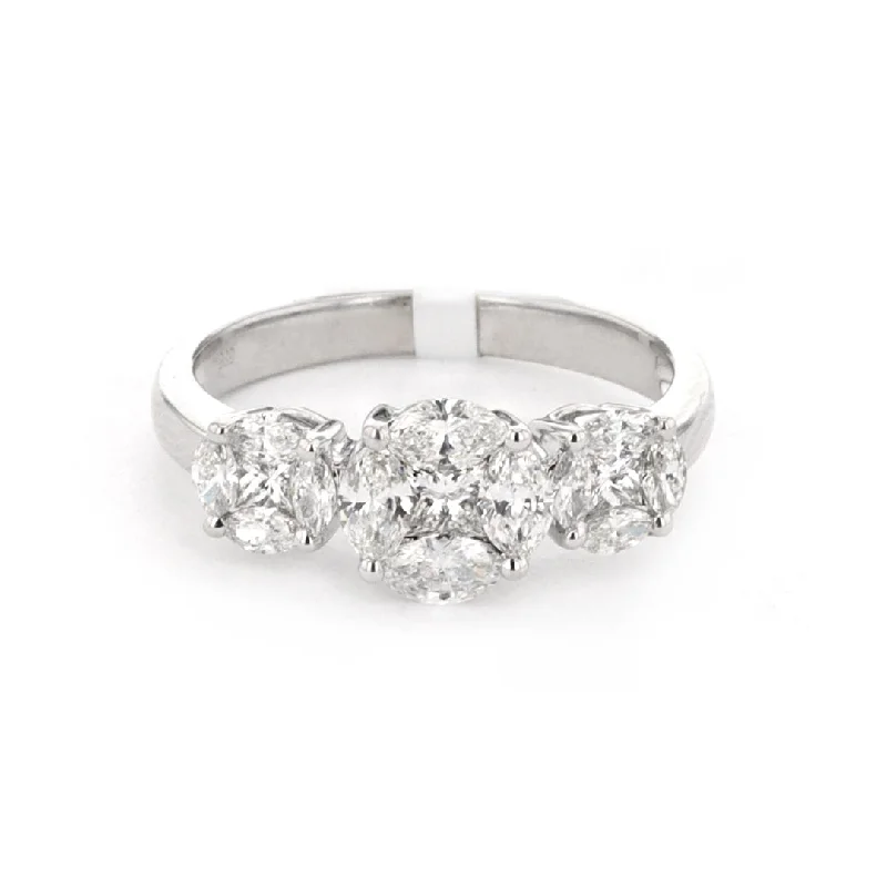 women’s designer diamond jewelry for luxury occasions -0.95 ctw Diamond Ring | M10268573