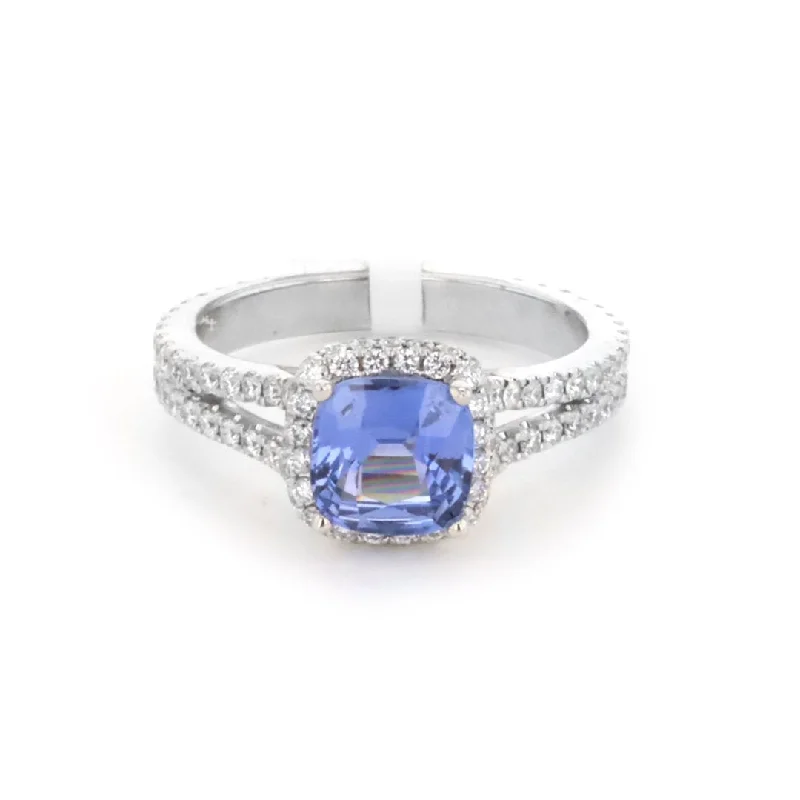 elegant women’s watches with diamond accents -Blue Sapphire & Diamond Ring | 10268146