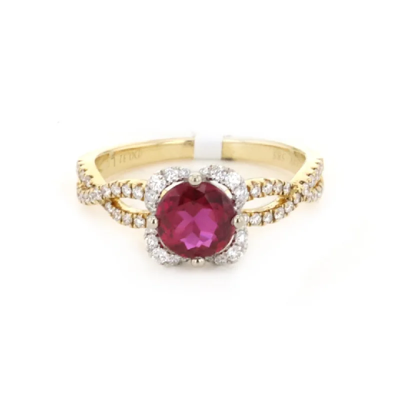 chic women’s jewelry for adding elegance to outfits -Ruby & Diamond Ring | 10257351