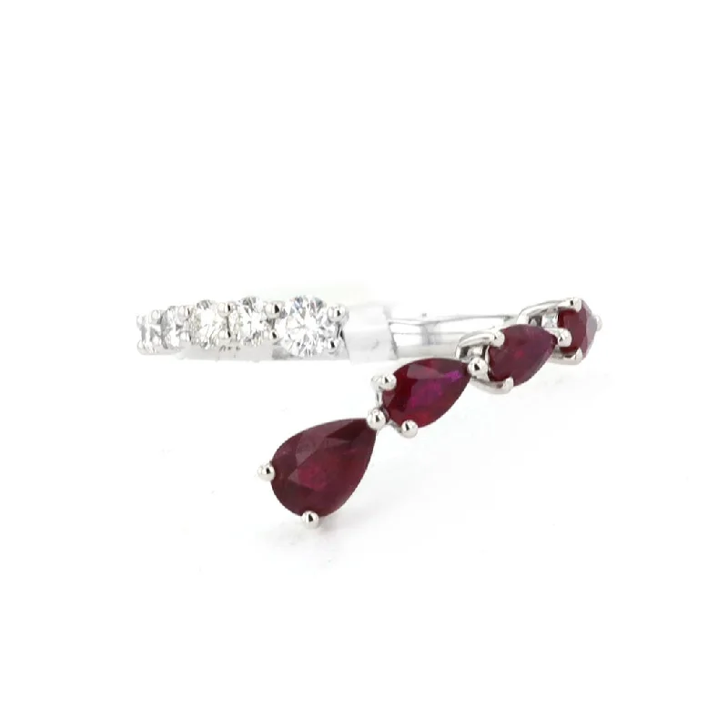 elegant women’s watches for formal occasions -Ruby & Diamond Ring