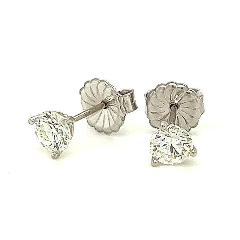 women’s chic hair accessories for a polished look -Diamond Stud Earrings, 0.75cttw