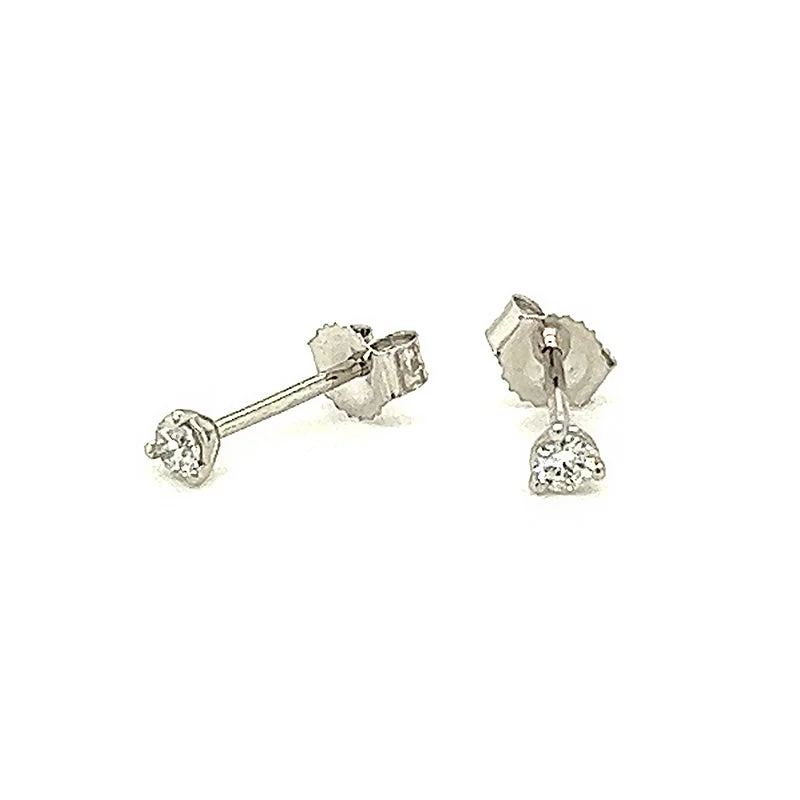 women’s statement jewelry for bold outfits -Diamond Stud Earrings, 0.10 Carats Total Weight