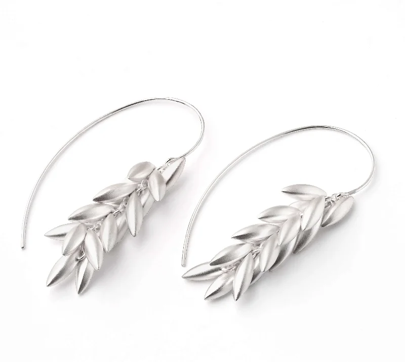 elegant women’s watch sets for fashion lovers -Wheat Earrings