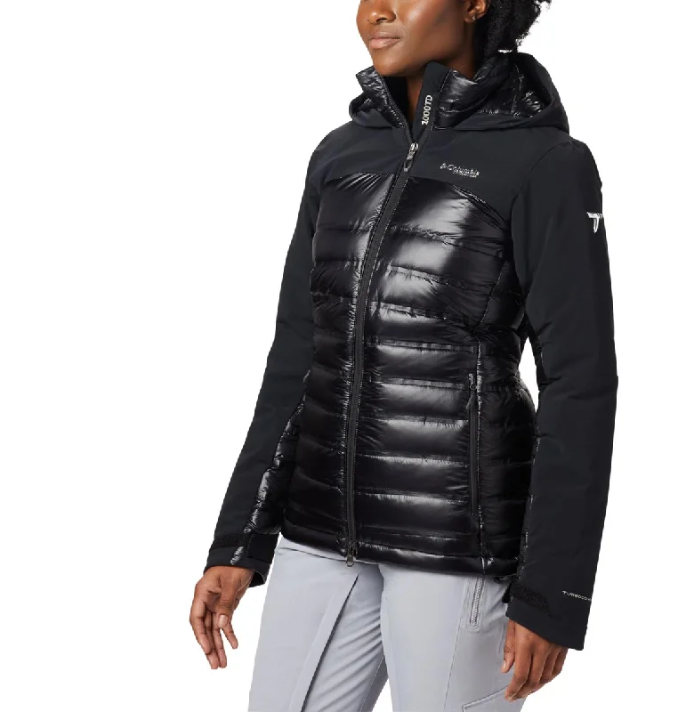 women’s elegant tops for date nights -Women's Heatzone 1000 TurboDown Long Hooded Jacket