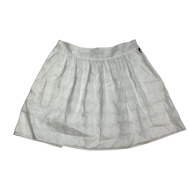 women’s dresses with lace details for elegance -Skirt Mini & Short By Cynthia Rowley In White, Size: 10