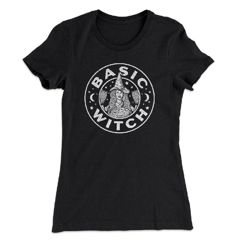 best women’s coats for winter cold -Basic Witch Women's T-Shirt