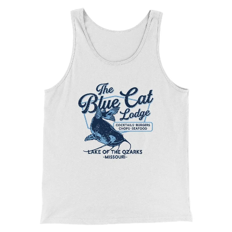 women’s dress shoes for special occasions -Blue Cat Lodge Funny Movie Men/Unisex Tank Top