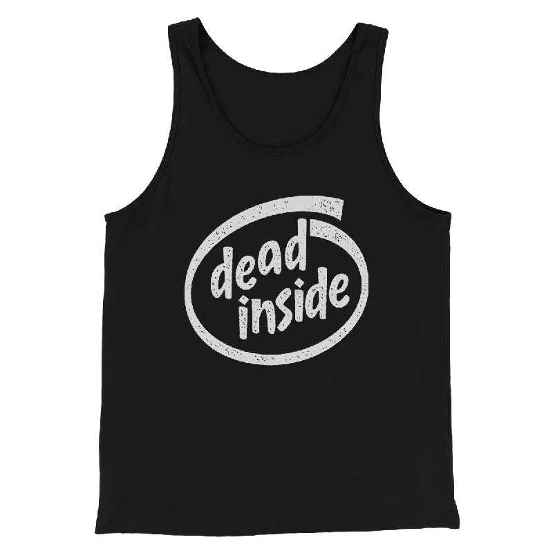 women’s long sleeve tops for cooler weather -Dead Inside Men/Unisex Tank Top