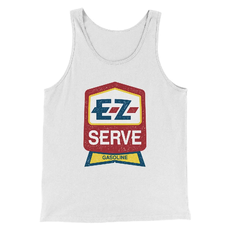 chic women’s tops for casual days -E-Z Serve Funny Movie Men/Unisex Tank Top