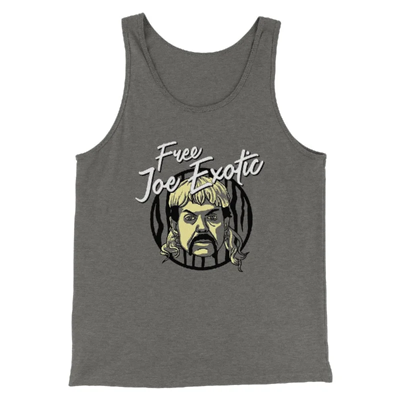 women’s business attire for professional meetings -Free Joe Exotic Funny Movie Men/Unisex Tank Top