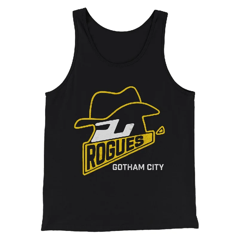 trendy women’s clothing for 2025 -Gotham City Rogues Funny Movie Men/Unisex Tank Top