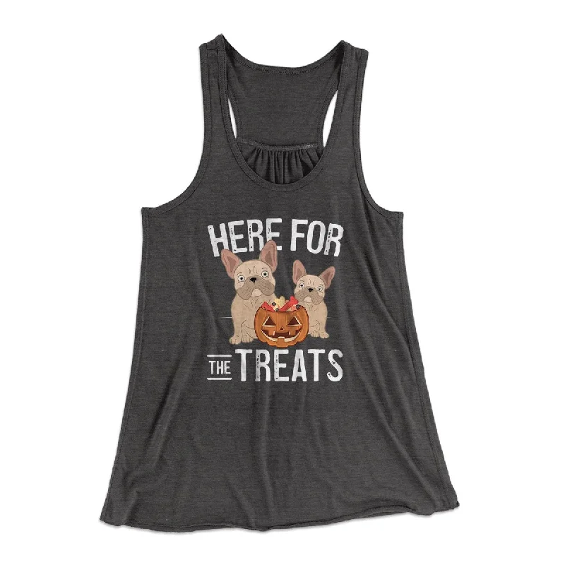 women’s pants with high-waisted designs -Here For The Treats Women's Flowey Tank Top