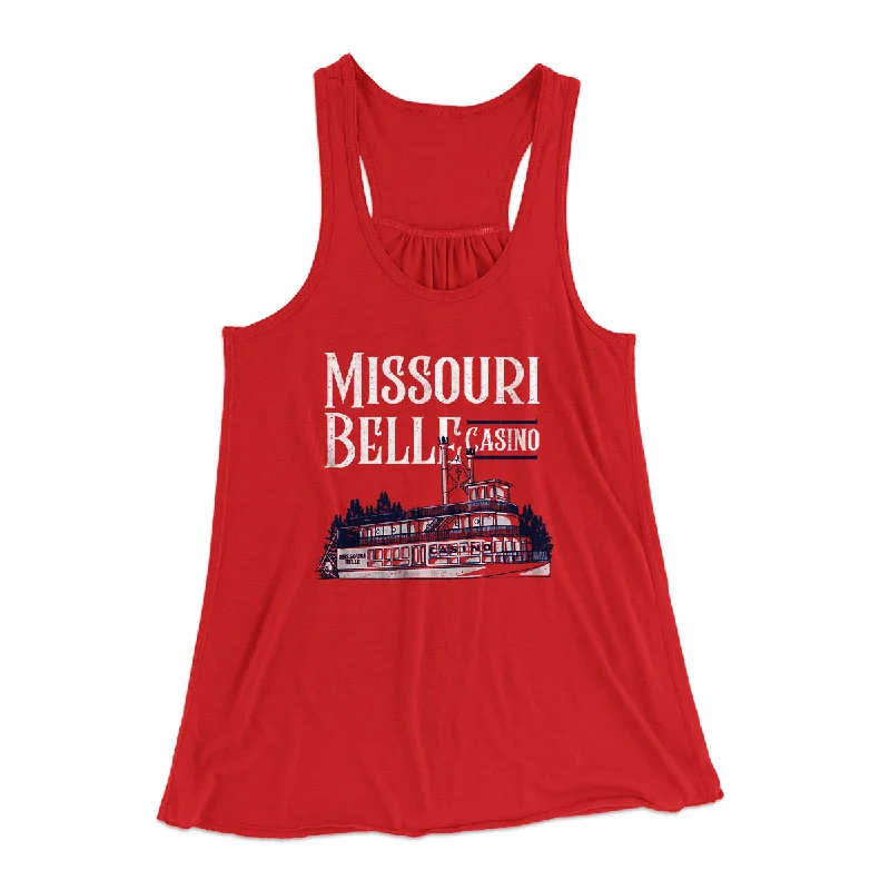 elegant women’s dresses for cocktail parties -Missouri Belle Casino Women's Flowey Tank Top