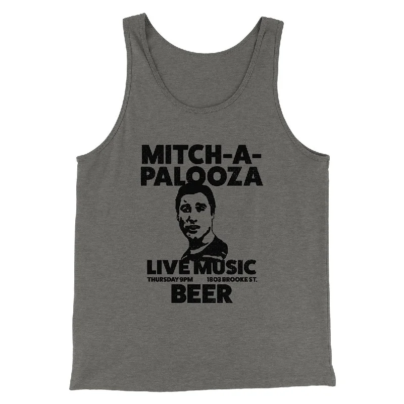 women’s casual skirts for summer style -Mitch-A-Palooza Funny Movie Men/Unisex Tank Top