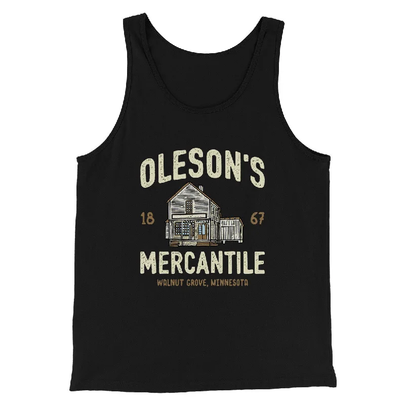 best women’s coats for winter cold -Oleson's Mercantile Funny Movie Men/Unisex Tank Top