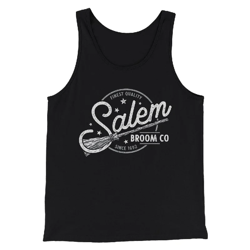 classic women’s jeans for casual outfits -Salem Broom Company Men/Unisex Tank Top